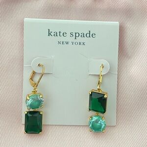 Kate Spade | Green Shine On Earrings